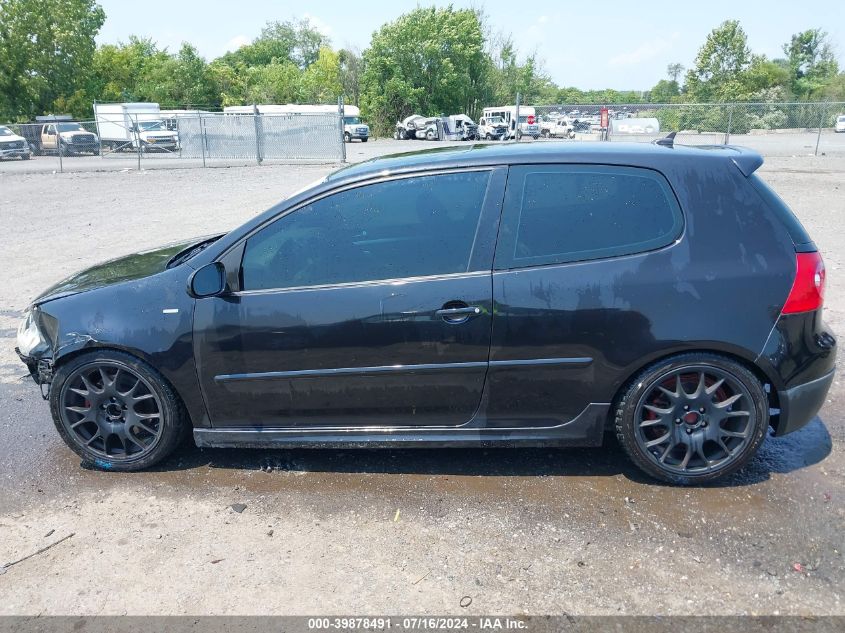 2009 Volkswagen Gti 2-Door VIN: WVWEV71K39W123804 Lot: 39878491