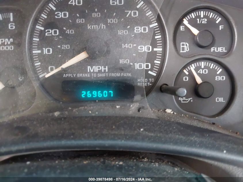 2002 Chevrolet Tahoe Ls VIN: 1GNEC13Z92R242613 Lot: 39878498