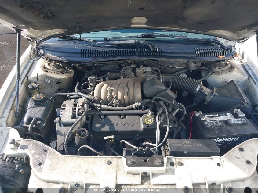 1999 Ford Taurus Se/Se-Ne VIN: 1FAFP53U5XA288903 Lot: 39878502