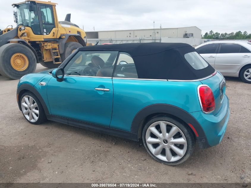 2019 Mini Convertible Cooper S VIN: WMWWG9C52K3J31186 Lot: 39878504