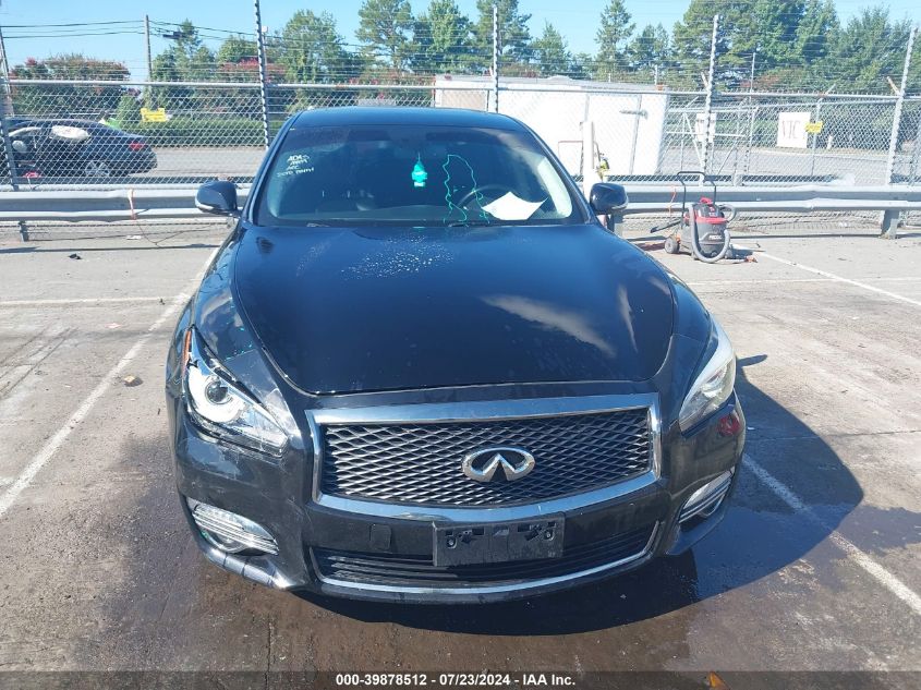 2016 Infiniti Q70 3.7 VIN: JN1BY1AP1GM221356 Lot: 39878512