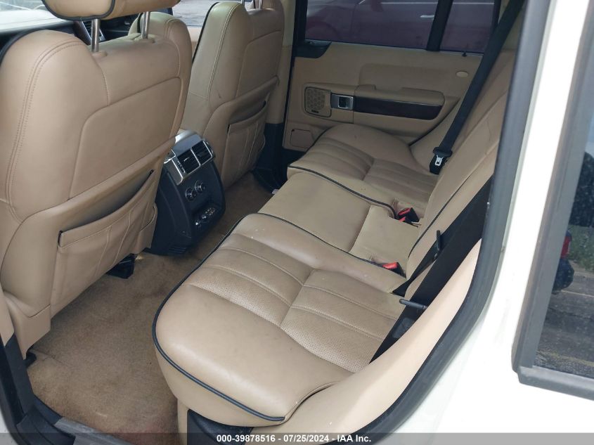 2008 Land Rover Range Rover VIN: SALMF13498A275417 Lot: 39878516