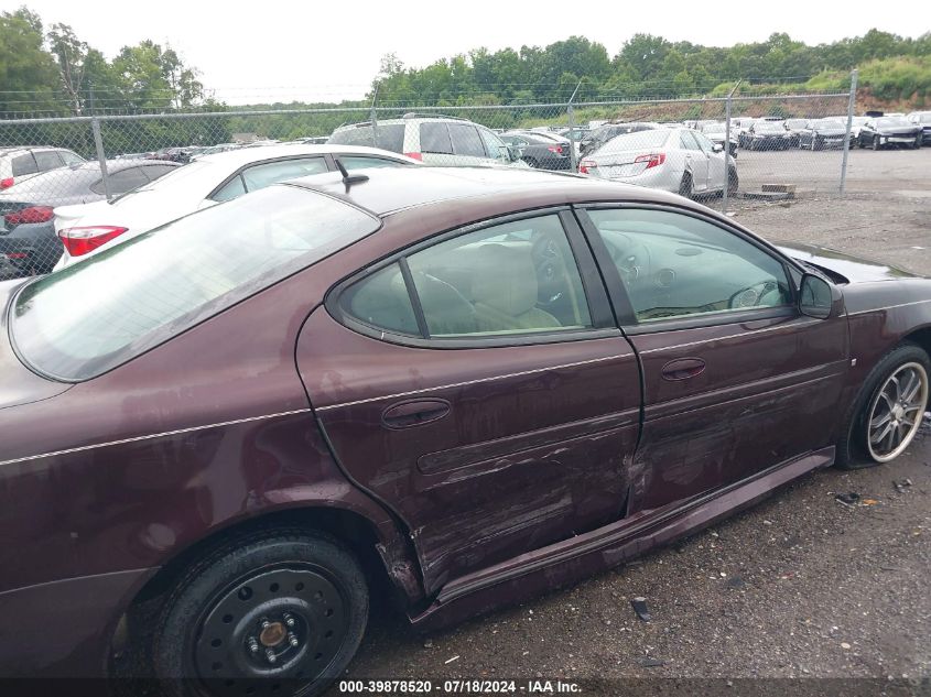 2006 Pontiac Grand Prix Gt VIN: 2G2WR554561217246 Lot: 39878520