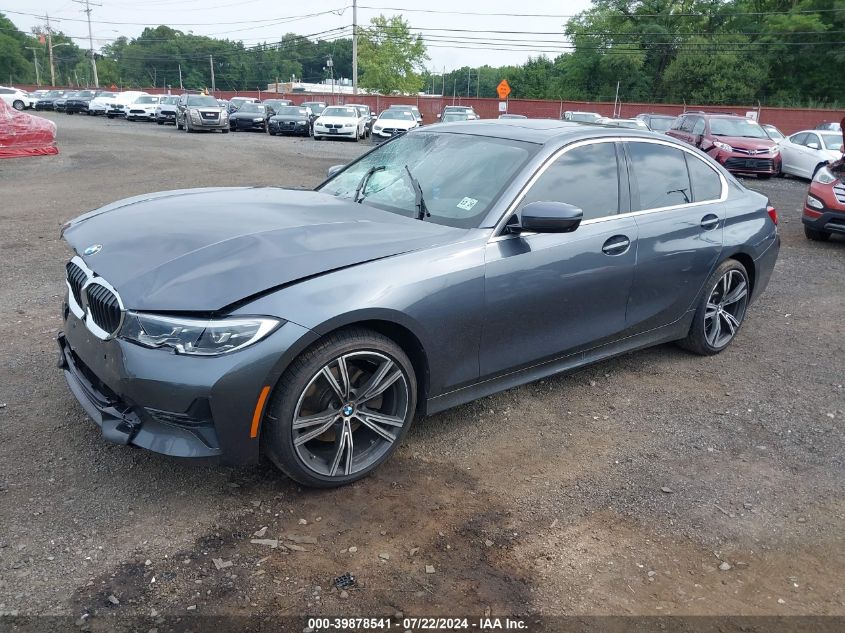 3MW5R7J08M8C15413 2021 BMW 3 SERIES - Image 2