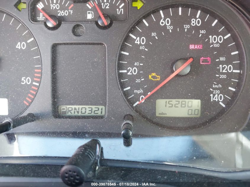 2003 Volkswagen Jetta Gl Tdi VIN: 3VWRP69M43M163955 Lot: 39878545