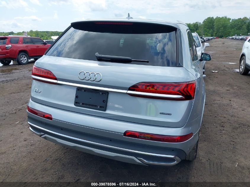 2024 Audi Q7 Premium Plus 55 Tfsi Quattro Tiptronic VIN: WA1LXBF72RD004933 Lot: 39878596