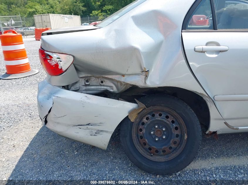 2003 Toyota Corolla Le VIN: 1NXBR32E63Z051018 Lot: 39878602