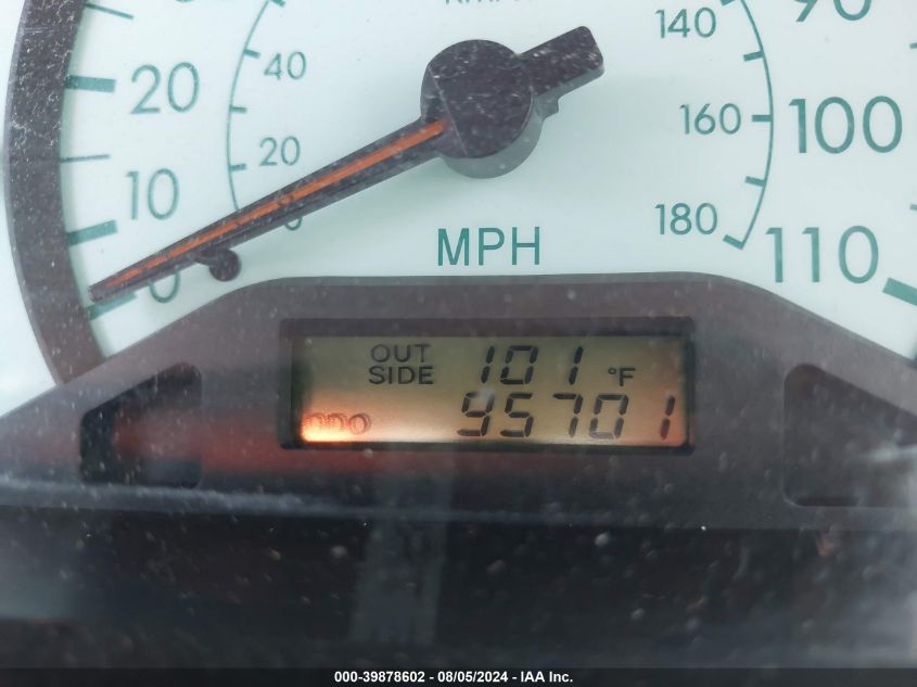 2003 Toyota Corolla Le VIN: 1NXBR32E63Z051018 Lot: 39878602