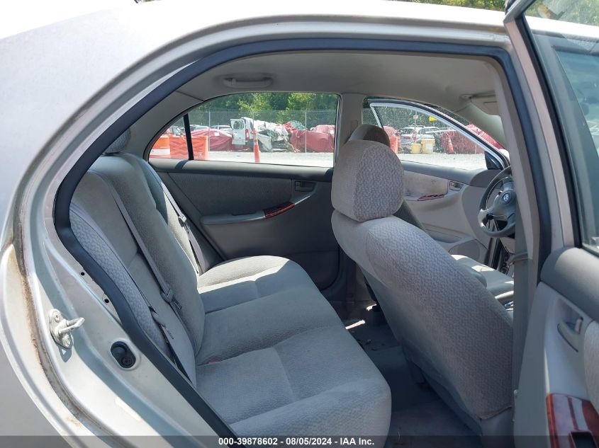 2003 Toyota Corolla Le VIN: 1NXBR32E63Z051018 Lot: 39878602