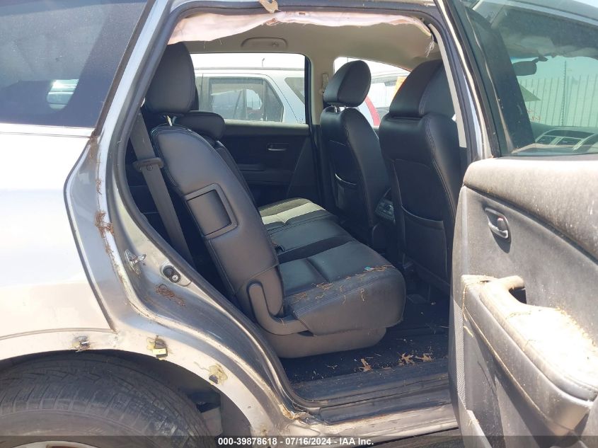 2013 Mazda Cx-9 Touring VIN: JM3TB2CA0D0410186 Lot: 39878618
