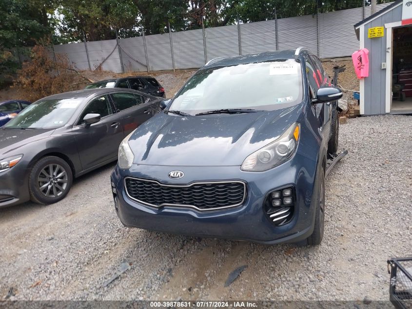 2018 Kia Sportage Ex VIN: KNDPNCAC7J7398181 Lot: 39878631