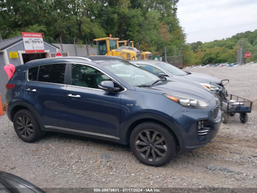 2018 Kia Sportage Ex VIN: KNDPNCAC7J7398181 Lot: 39878631