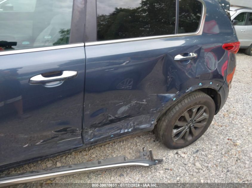 2018 Kia Sportage Ex VIN: KNDPNCAC7J7398181 Lot: 39878631