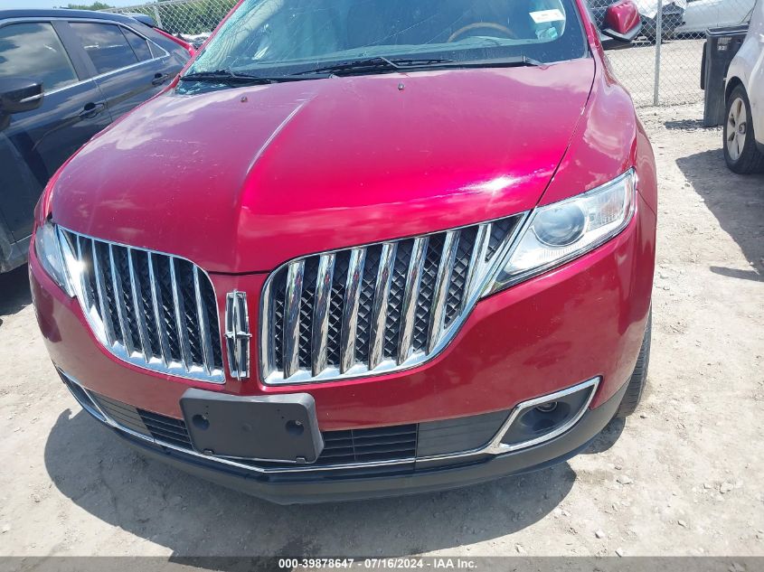 2013 Lincoln Mkx VIN: 2LMDJ6JK8DBL35951 Lot: 39878647