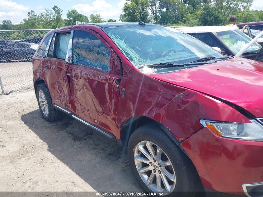 2013 Lincoln Mkx VIN: 2LMDJ6JK8DBL35951 Lot: 39878647