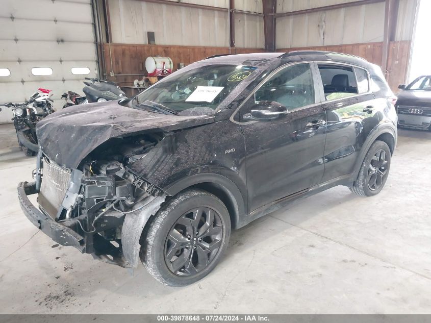 2020 Kia Sportage S VIN: KNDP6CAC4L7633815 Lot: 39878648