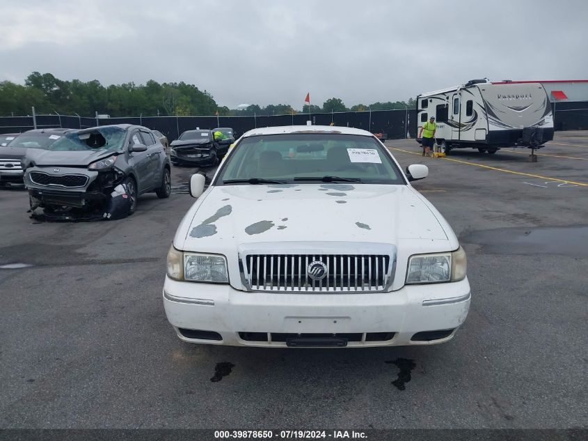 2006 Mercury Grand Marquis Gs VIN: 2MEFM74V06X649593 Lot: 39878650