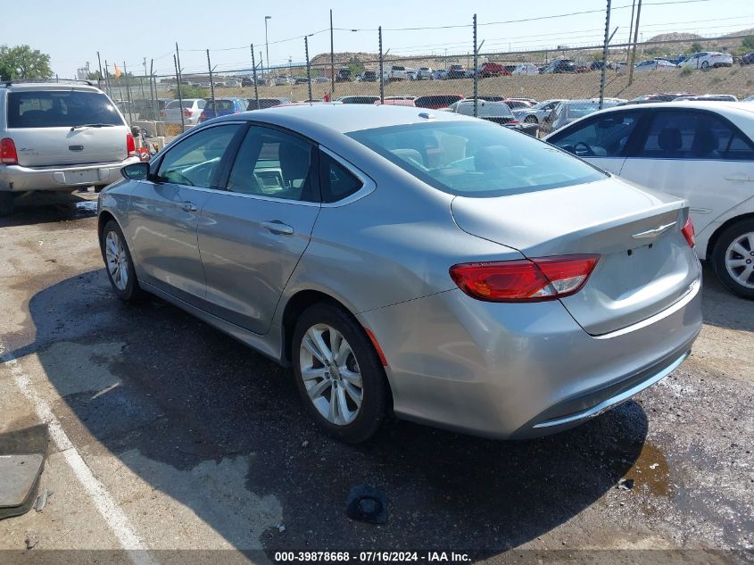 2016 Chrysler 200 Limited VIN: 1C3CCCAB8GN111094 Lot: 39878668