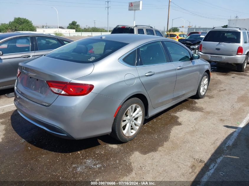 2016 Chrysler 200 Limited VIN: 1C3CCCAB8GN111094 Lot: 39878668