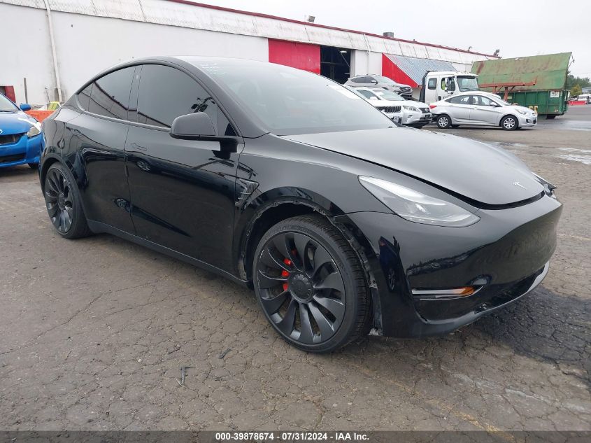 2023 TESLA MODEL Y AWD/PERFORMANCE DUAL MOTOR ALL-WHEEL DRIVE - 7SAYGDEF7PF695899