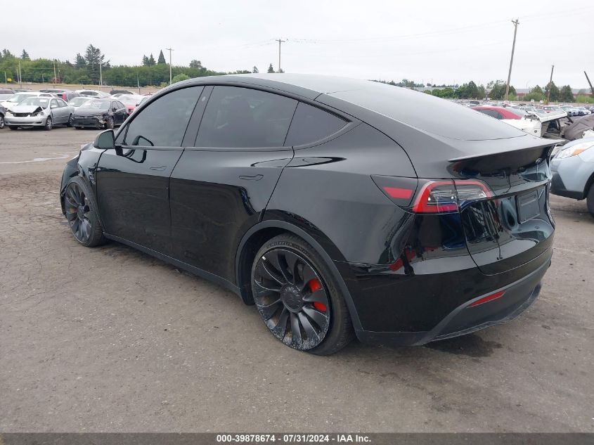 2023 TESLA MODEL Y AWD/PERFORMANCE DUAL MOTOR ALL-WHEEL DRIVE - 7SAYGDEF7PF695899