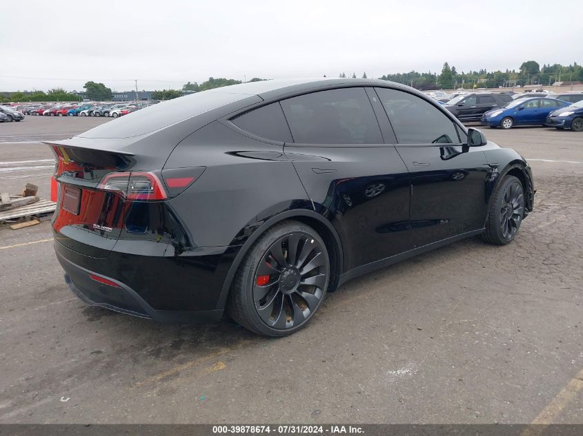 2023 TESLA MODEL Y AWD/PERFORMANCE DUAL MOTOR ALL-WHEEL DRIVE - 7SAYGDEF7PF695899