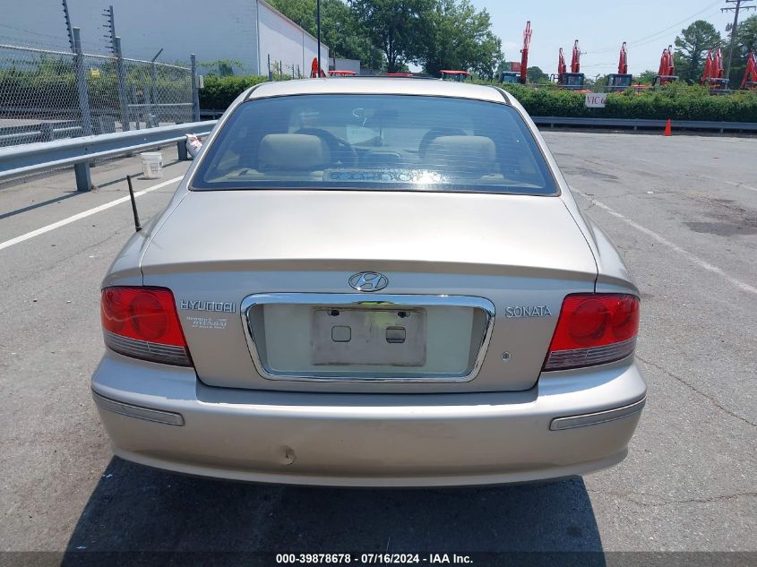 2005 Hyundai Sonata Gl VIN: KMHWF25S15A181444 Lot: 39878678