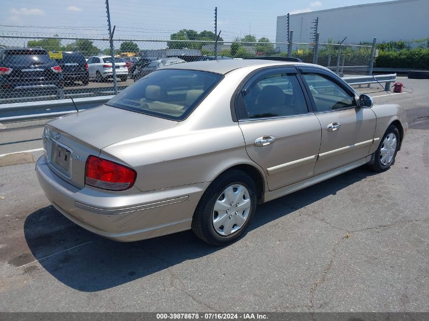 2005 Hyundai Sonata Gl VIN: KMHWF25S15A181444 Lot: 39878678