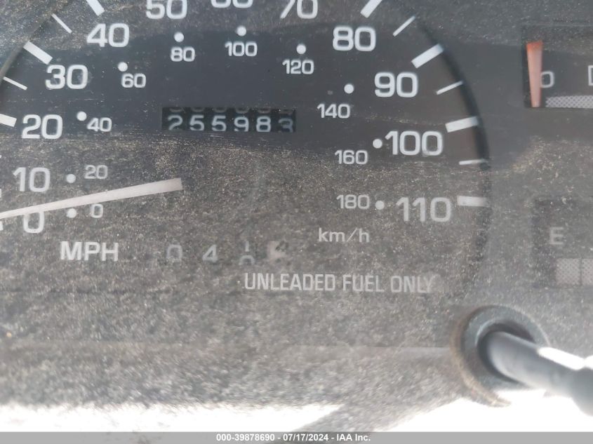 1996 Toyota T100 Xtracab Sr5 VIN: JT4TN14DXT0018138 Lot: 39878690