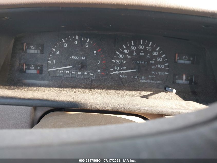 1996 Toyota T100 Xtracab Sr5 VIN: JT4TN14DXT0018138 Lot: 39878690