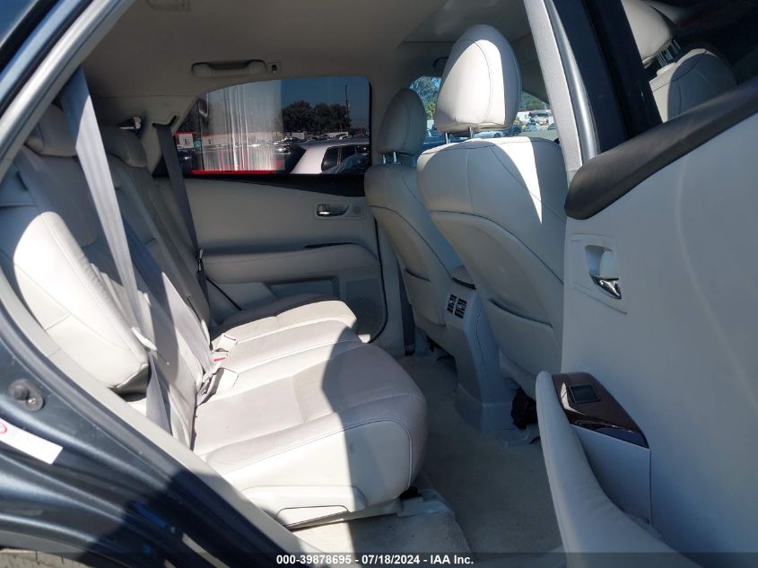 2010 Lexus Rx 350 VIN: 2T2ZK1BA8AC016530 Lot: 39878695