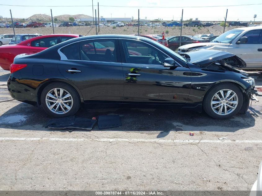 2015 Infiniti Q50 Premium VIN: JN1BV7AP3FM352220 Lot: 39878744