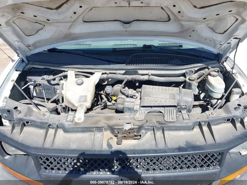 2012 Chevrolet Express 2500 Work Van VIN: 1GCWGFCA6C1108909 Lot: 39878752