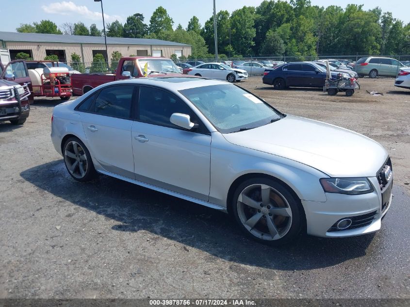 2012 Audi S4 3.0 Premium Plus VIN: WAUKGAFLXCA033711 Lot: 40728914