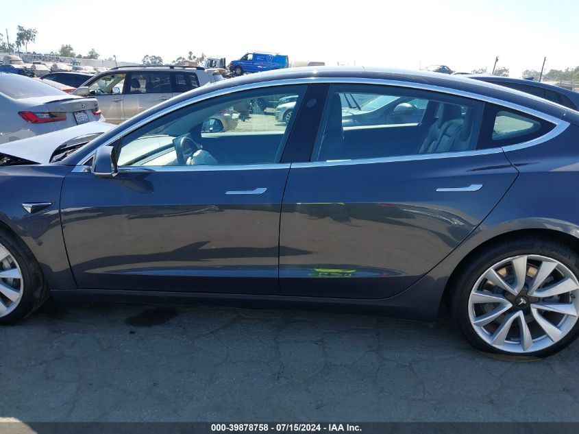 2018 Tesla Model 3 Long Range/Mid Range VIN: 5YJ3E1EA3JF050612 Lot: 39878758