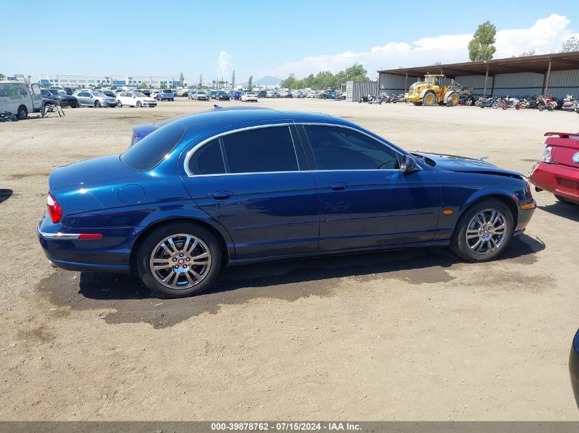 2003 Jaguar S-Type 4.2L V8 VIN: SAJEA01U03HM53028 Lot: 39878762