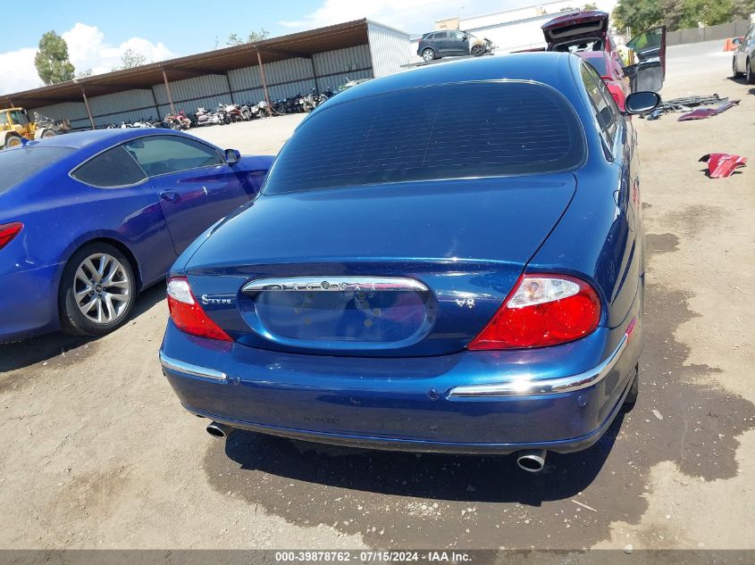 2003 Jaguar S-Type 4.2L V8 VIN: SAJEA01U03HM53028 Lot: 39878762