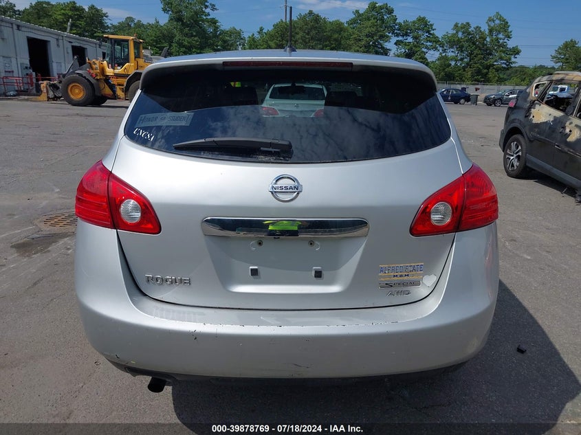 2013 Nissan Rogue S VIN: JN8AS5MV1DW653204 Lot: 39878769
