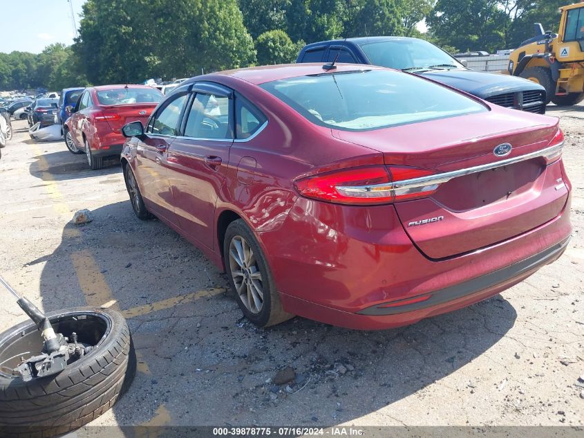 2017 FORD FUSION SE - 3FA6P0HD7HR137726