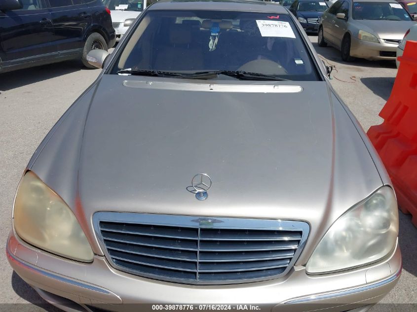 2005 Mercedes-Benz S 430 430 VIN: WDBNG70J85A435979 Lot: 39878776