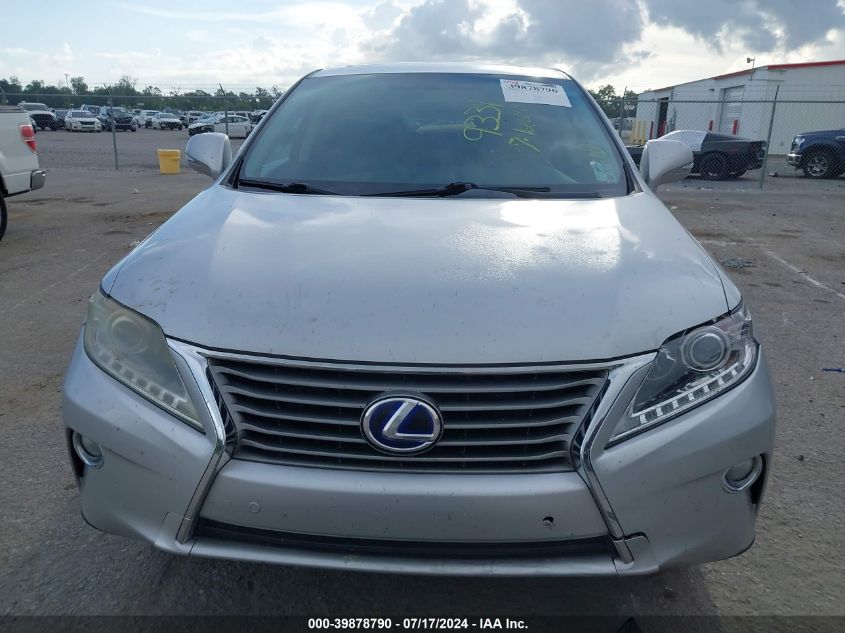 JTJZB1BA5D2009331 2013 Lexus Rx 450H