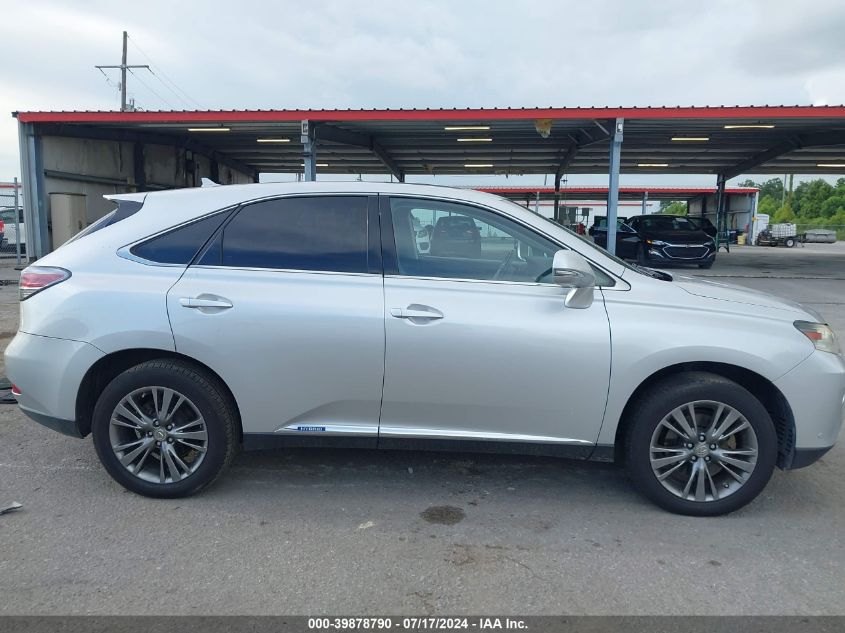 JTJZB1BA5D2009331 2013 Lexus Rx 450H