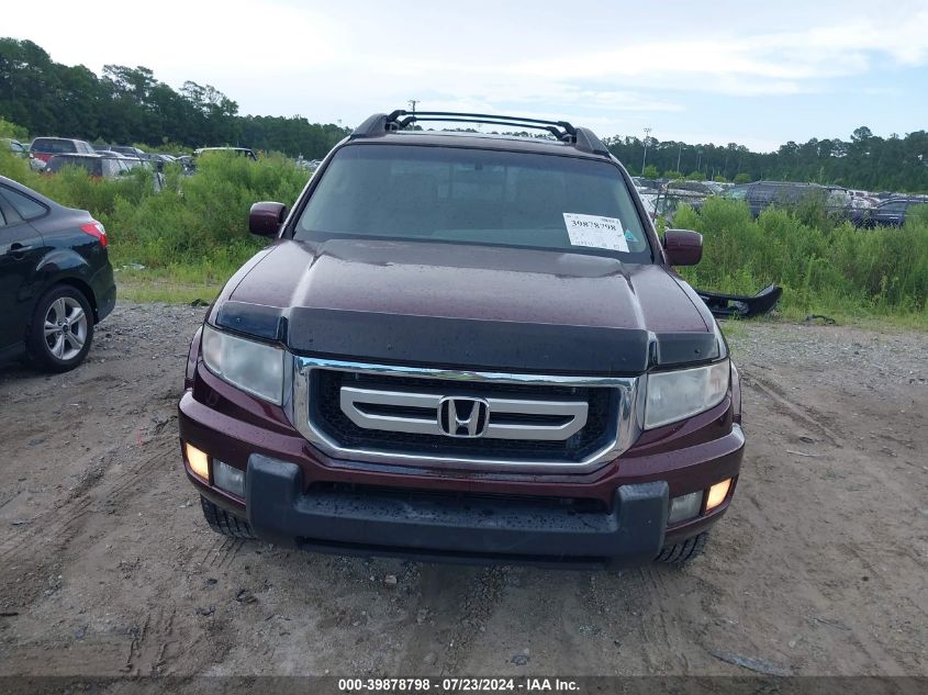 2011 Honda Ridgeline Rtl VIN: 5FPYK1F51BB004883 Lot: 39878798