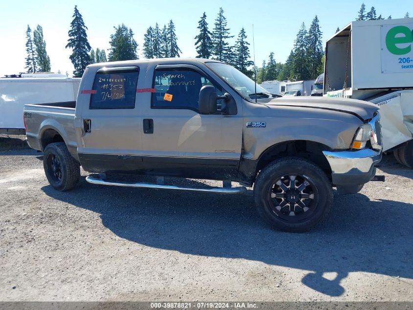 2002 Ford F-350 Lariat/Xl/Xlt VIN: 3FTSW31FX2MA21109 Lot: 39878821