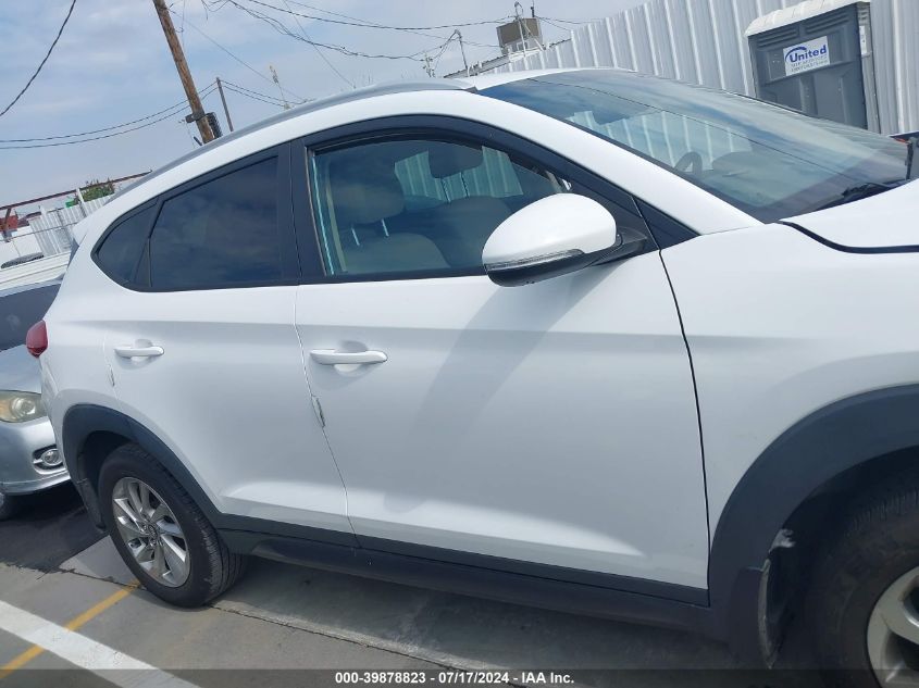 2016 Hyundai Tucson Limited/Sport And Eco/Se VIN: KM8J33A24GU237635 Lot: 39878823