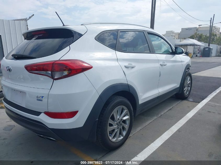 2016 Hyundai Tucson Limited/Sport And Eco/Se VIN: KM8J33A24GU237635 Lot: 39878823