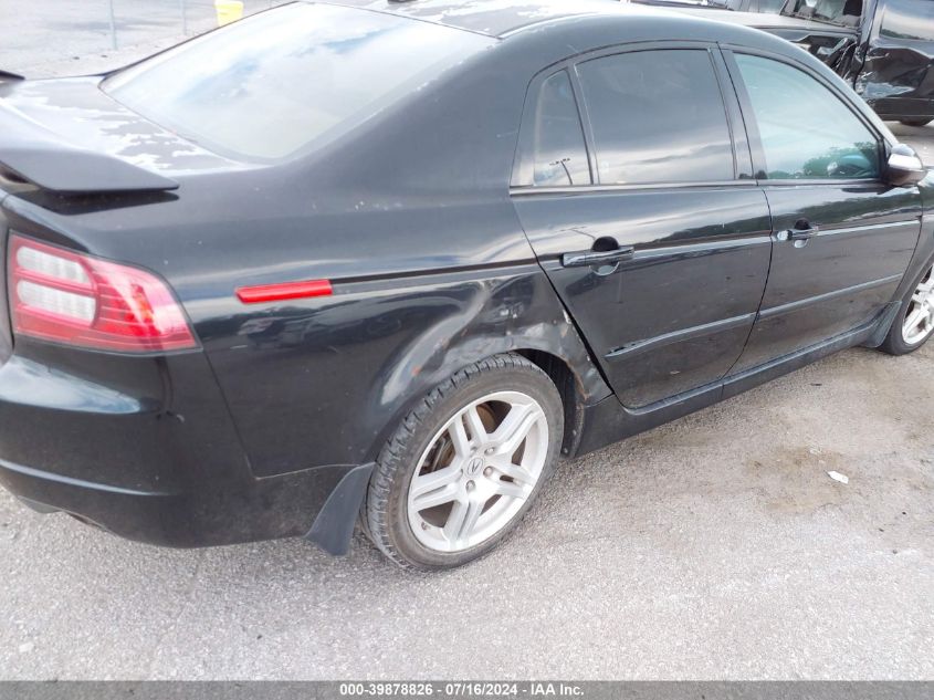 2008 Acura Tl 3.2 VIN: 19UUA66298A009667 Lot: 39878826