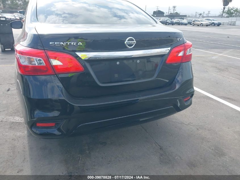 2017 Nissan Sentra Sv VIN: 3N1AB7AP2HL652235 Lot: 39878828