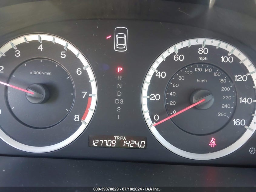 2009 Honda Accord Exl VIN: 1HGCP26839A122314 Lot: 39878829