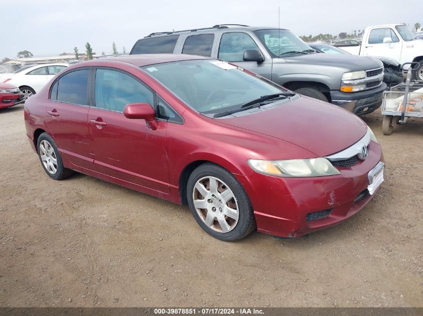 2009 Honda Civic Lx VIN: 19XFA16529E031058 Lot: 39878851